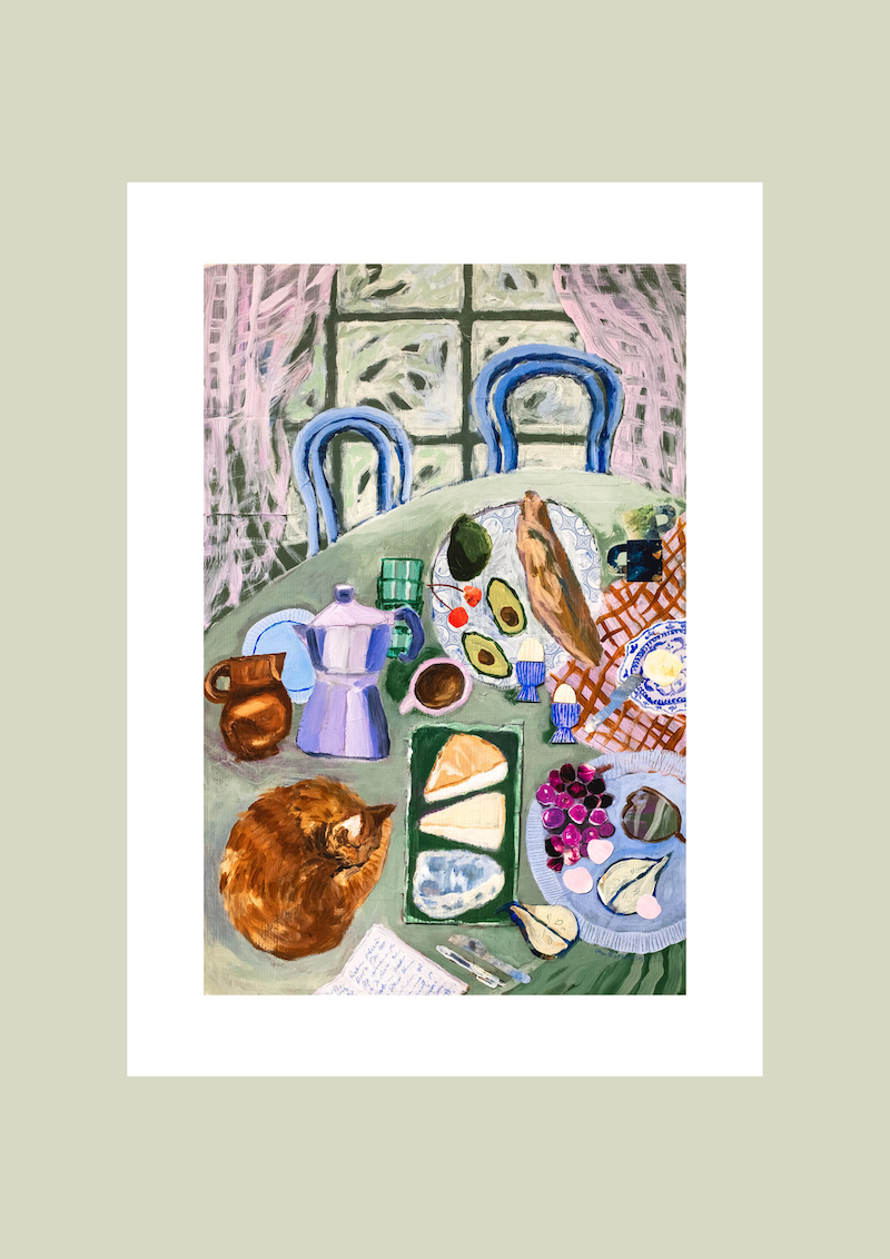 Dear Diary-taideprintti LIMITED EDITION